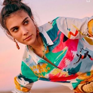 Sézane Pierro Shirt - G.KERO - California Print